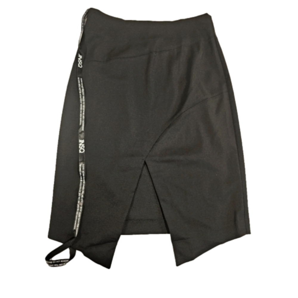 NWT! JNSQ Black Cut-Out Pencil Skirt Size 8